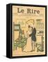 True Love, from the Front Cover of 'Le Rire', 29th July 1899-Emmanuel Poire Caran D'ache-Framed Stretched Canvas