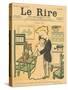 True Love, from the Front Cover of 'Le Rire', 29th July 1899-Emmanuel Poire Caran D'ache-Stretched Canvas