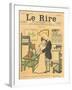 True Love, from the Front Cover of 'Le Rire', 29th July 1899-Emmanuel Poire Caran D'ache-Framed Giclee Print