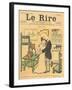 True Love, from the Front Cover of 'Le Rire', 29th July 1899-Emmanuel Poire Caran D'ache-Framed Giclee Print