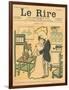 True Love, from the Front Cover of 'Le Rire', 29th July 1899-Emmanuel Poire Caran D'ache-Framed Giclee Print