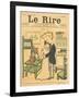 True Love, from the Front Cover of 'Le Rire', 29th July 1899-Emmanuel Poire Caran D'ache-Framed Giclee Print