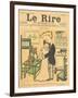 True Love, from the Front Cover of 'Le Rire', 29th July 1899-Emmanuel Poire Caran D'ache-Framed Giclee Print