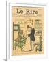 True Love, from the Front Cover of 'Le Rire', 29th July 1899-Emmanuel Poire Caran D'ache-Framed Giclee Print