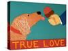 True Love Golden 2-Stephen Huneck-Stretched Canvas