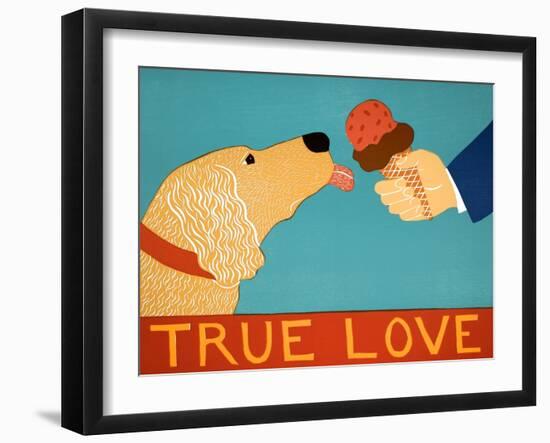 True Love Light Golden-Stephen Huneck-Framed Giclee Print