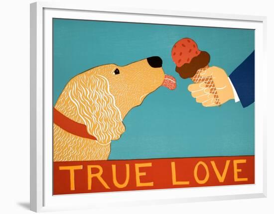 True Love Light Golden-Stephen Huneck-Framed Premium Giclee Print