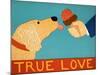 True Love Light Golden-Stephen Huneck-Mounted Premium Giclee Print