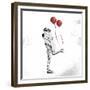 True Love Red Pop Mate-OnRei-Framed Premium Giclee Print