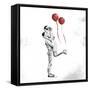 True Love Red Pop Mate-OnRei-Framed Stretched Canvas