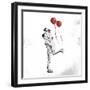 True Love Red Pop Mate-OnRei-Framed Art Print