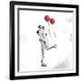 True Love Red Pop Mate-OnRei-Framed Art Print