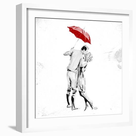 True Love Red Pop-OnRei-Framed Art Print