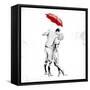 True Love Red Pop-OnRei-Framed Stretched Canvas