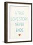 True Love Story-Kindred Sol Collective-Framed Art Print