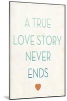 True Love Story-Kindred Sol Collective-Mounted Art Print