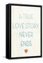 True Love Story-Kindred Sol Collective-Framed Stretched Canvas