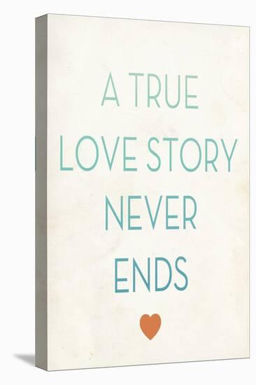 True Love Story-Kindred Sol Collective-Stretched Canvas