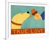 True Love Yellow-Stephen Huneck-Framed Giclee Print