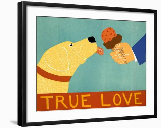 True Love Yellow-Stephen Huneck-Framed Giclee Print