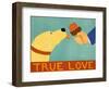 True Love Yellow-Stephen Huneck-Framed Premium Giclee Print