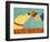 True Love Yellow-Stephen Huneck-Framed Premium Giclee Print