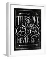 True Love-null-Framed Art Print