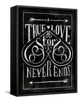 True Love-null-Framed Stretched Canvas