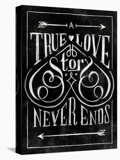 True Love-null-Stretched Canvas