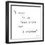 True to Type IV-Maria Mendez-Framed Giclee Print