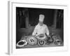 Truffle Dishes are Displayed by Paris Chef Charles Delrome, a Truffle Specialist-null-Framed Photographic Print