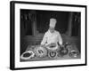 Truffle Dishes are Displayed by Paris Chef Charles Delrome, a Truffle Specialist-null-Framed Photographic Print