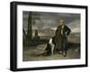 Truffle Hunting Pig 19C-null-Framed Art Print