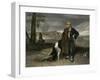 Truffle Hunting Pig 19C-null-Framed Art Print