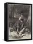 Truffle-Hunting-George Bouverie Goddard-Framed Stretched Canvas