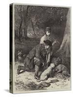 Truffle-Hunting-George Bouverie Goddard-Stretched Canvas