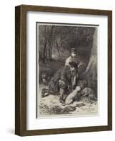 Truffle-Hunting-George Bouverie Goddard-Framed Giclee Print