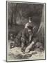 Truffle-Hunting-George Bouverie Goddard-Mounted Giclee Print