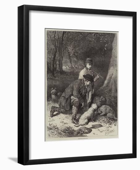 Truffle-Hunting-George Bouverie Goddard-Framed Giclee Print