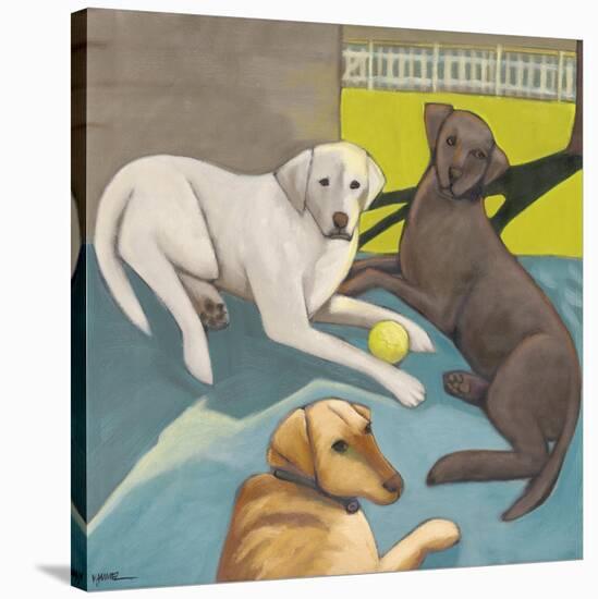 Truitt's Dogs-Marsha Hammel-Stretched Canvas