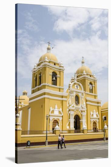 Trujillo, Peru. Cathedral of Trujillo, Trujillo, Peru.-Michael DeFreitas-Stretched Canvas