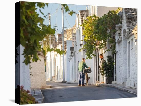 Trulli Houses, Alberobello, Apulia, Puglia, Italy-Peter Adams-Stretched Canvas