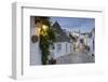 Trulli, traditional houses, Rione Monti area, Alberobello, UNESCO World Heritage Site, Valle d'Itri-Markus Lange-Framed Photographic Print