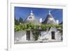 Trulli, traditional houses, Rione Monti area, Alberobello, UNESCO World Heritage Site, Valle d'Itri-Markus Lange-Framed Photographic Print