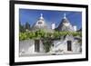 Trulli, traditional houses, Rione Monti area, Alberobello, UNESCO World Heritage Site, Valle d'Itri-Markus Lange-Framed Photographic Print