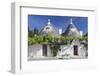 Trulli, traditional houses, Rione Monti area, Alberobello, UNESCO World Heritage Site, Valle d'Itri-Markus Lange-Framed Photographic Print