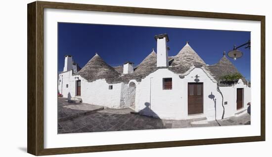 Trulli, Traditional Houses, Rione Monti Area, Alberobello, UNESCO World Heritage Site-Markus Lange-Framed Photographic Print