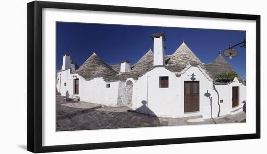 Trulli, Traditional Houses, Rione Monti Area, Alberobello, UNESCO World Heritage Site-Markus Lange-Framed Photographic Print