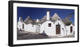 Trulli, Traditional Houses, Rione Monti Area, Alberobello, UNESCO World Heritage Site-Markus Lange-Framed Photographic Print