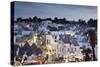 Trulli, Traditional Houses, Rione Monti Area, Alberobello, UNESCO World Heritage Site-Markus Lange-Stretched Canvas